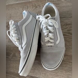Vans Old Skool Light Gray Men's Sneakers, sz 9